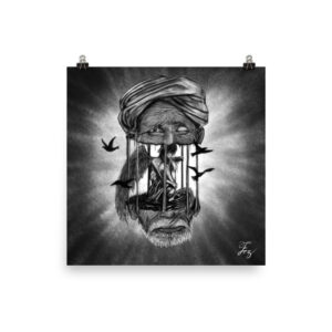 "Imprisoned Grace" Art Print